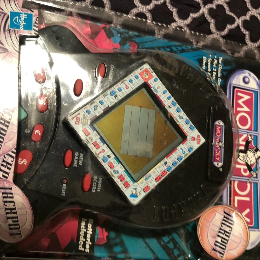 1999 Vintage Hasbro Monopoly Electronic Hand Held Brand New & Sealed